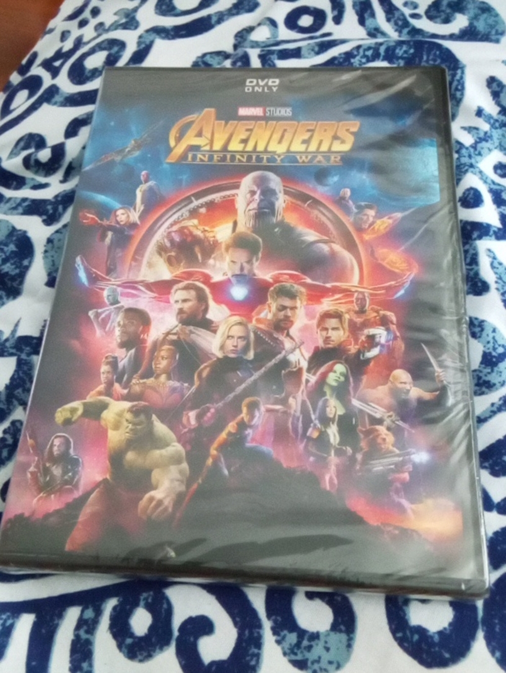DVD case back